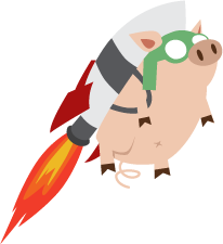 Rocket Pig!